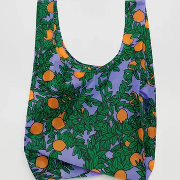 Baggu - BA BA BAG - Orange Tree Periwinkle Baggu Standard Reusable Bag