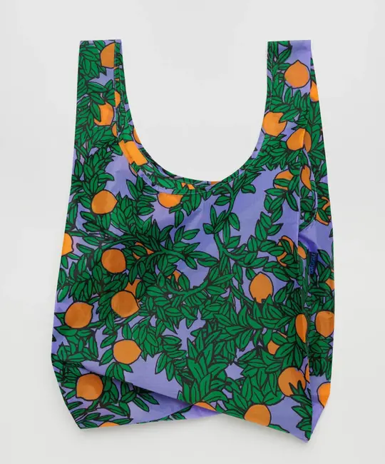 Baggu - BA BA BAG - Orange Tree Periwinkle Baggu Standard Reusable Bag