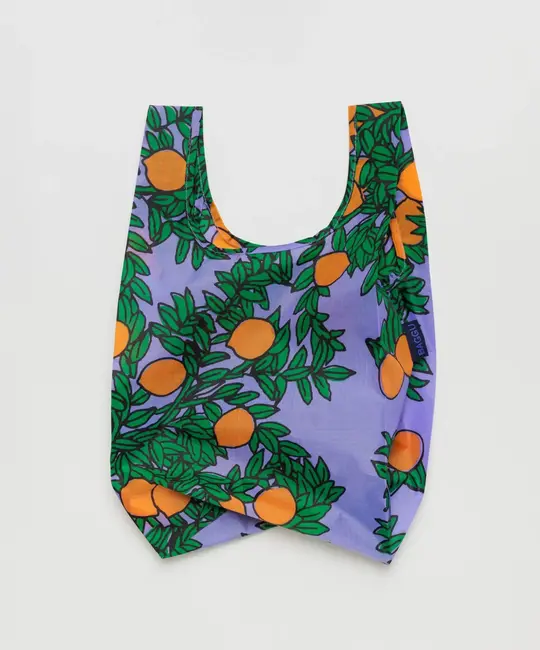 Baggu - BA BA BAG -  Baby Baggu Periwinkle Orange Tree Reusable Bag