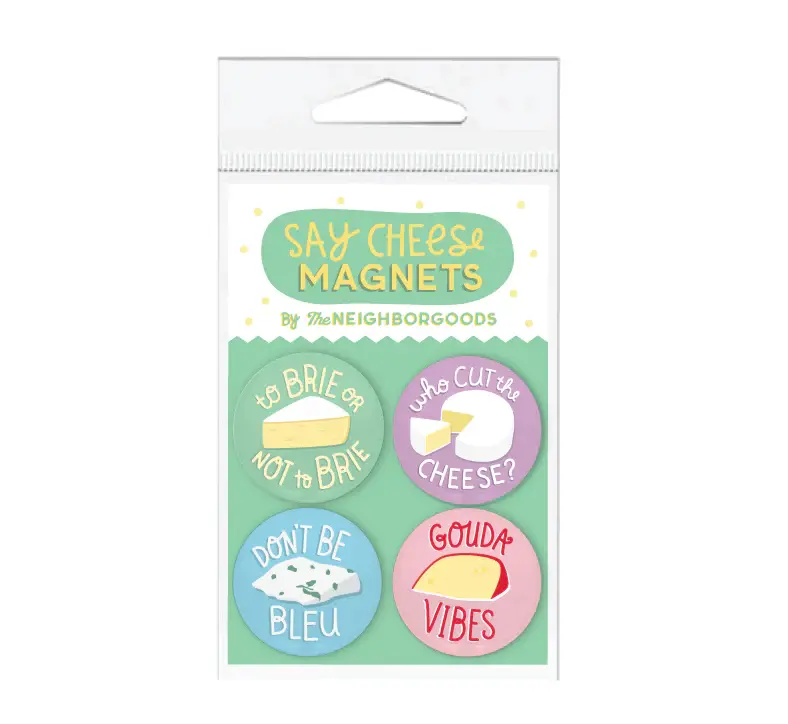 The Neighborgoods TN OS - Say Cheese Magnet Set