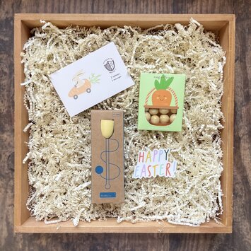 Gus and Ruby Letterpress - GR Easter Treats Carrot Cake Caramel Bundle Gift Box