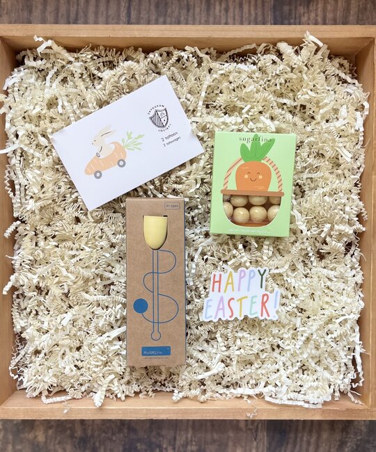 Gus and Ruby Letterpress - GR Easter Treats Carrot Cake Caramel Bundle Gift Box