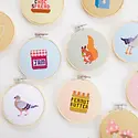 Cotton Clara - COCL COCL DIY - Jam Small Hoop Cross Stitch Kit