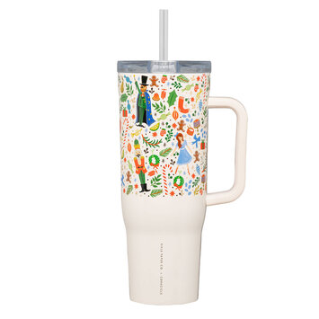 Corkcicle - CO CO HG -  Rifle Paper Co. Nutcracker Cruiser Cup 40oz