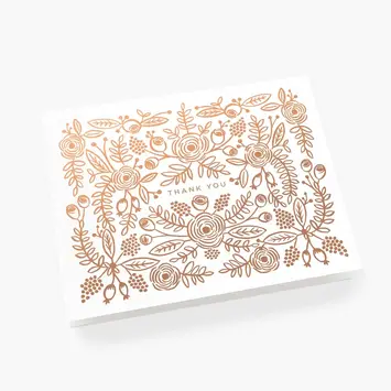 Rifle Paper Co - RP RPGCTY0046 - Rose Gold Thank You