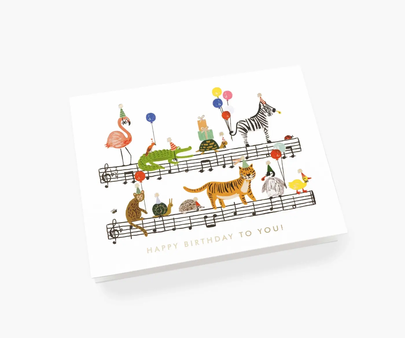 Rifle Paper Co - RP RPGCBI - Party Animals Music Birthday Card