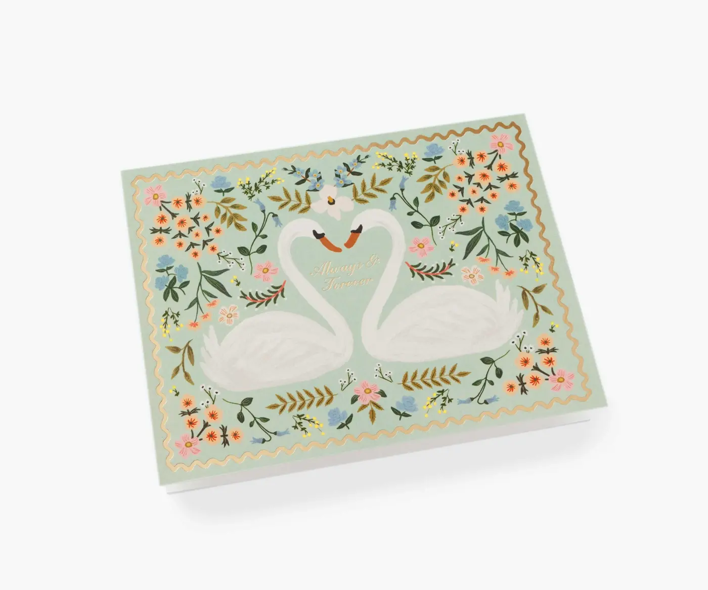 Rifle Paper Co - RP RPGCWE - Always and Forever Swan Wedding Card