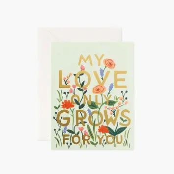 Rifle Paper Co - RP RPGCLO - Love for You Grows Card