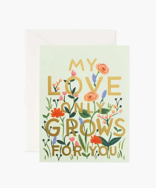 Rifle Paper Co - RP RPGCLO - Love for You Grows Card