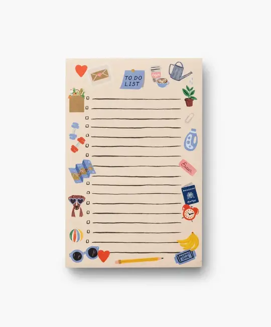 Rifle Paper Co - RP RP NP - To Do Checklist Notepad