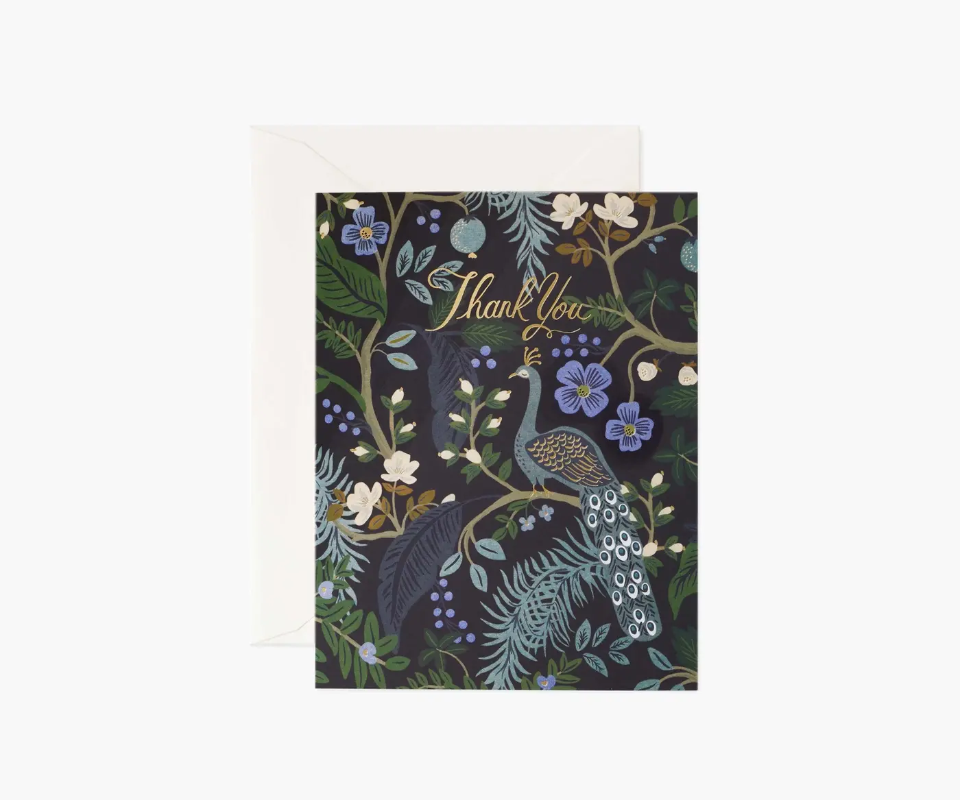 Rifle Paper Co - RP RP NSTY - Peacock Thank You, Set of 8