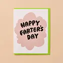 and Here We Are - AHW AHWGCFD - Farter's Day Father's Day Card