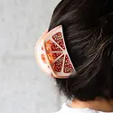 Jenny Lemons - JL JL ACHA - Large Grapefruit Slice Claw Hair Clip