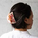 Jenny Lemons - JL JL ACHA - Large Grapefruit Slice Claw Hair Clip