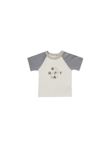 Quincy Mae - QM QM BKBC - Color Block Raglan Tee || Oh, Happy Day