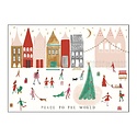 Mr. Boddington's Studio - MB Peace to the World Single Greeting Card
