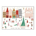 Mr. Boddington's Studio - MB Peace to the World Single Greeting Card