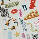 Gracefully Made Art - GMA GMA NBLI - Taylor Swift Icon Embroidered Notebook, Lined