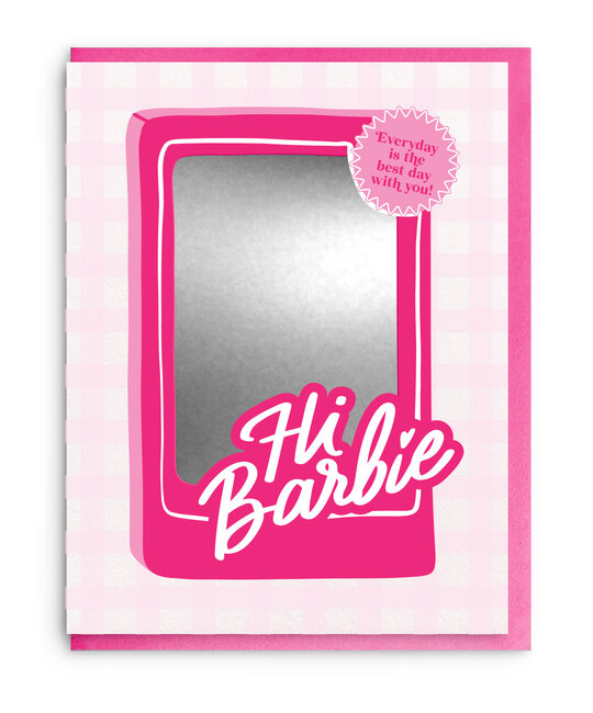 Dahlia Press - DAP DAPGCFR - Hi! Barbie Card