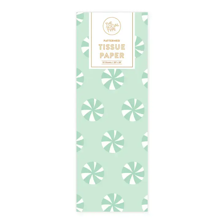 The Social Type - TST TST TP - Peppermint Mint Green Tissue Paper