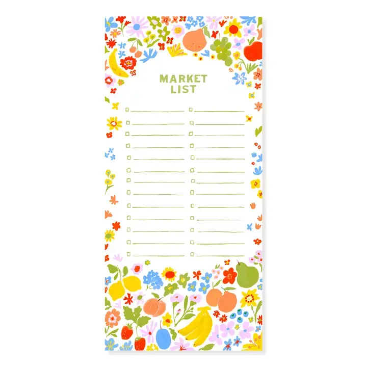 Karen Schipper - KS KS NP - Fruit Market Pad Notepad