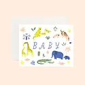 Karen Schipper - KS KSGCBA0001 - Baby Safari Card