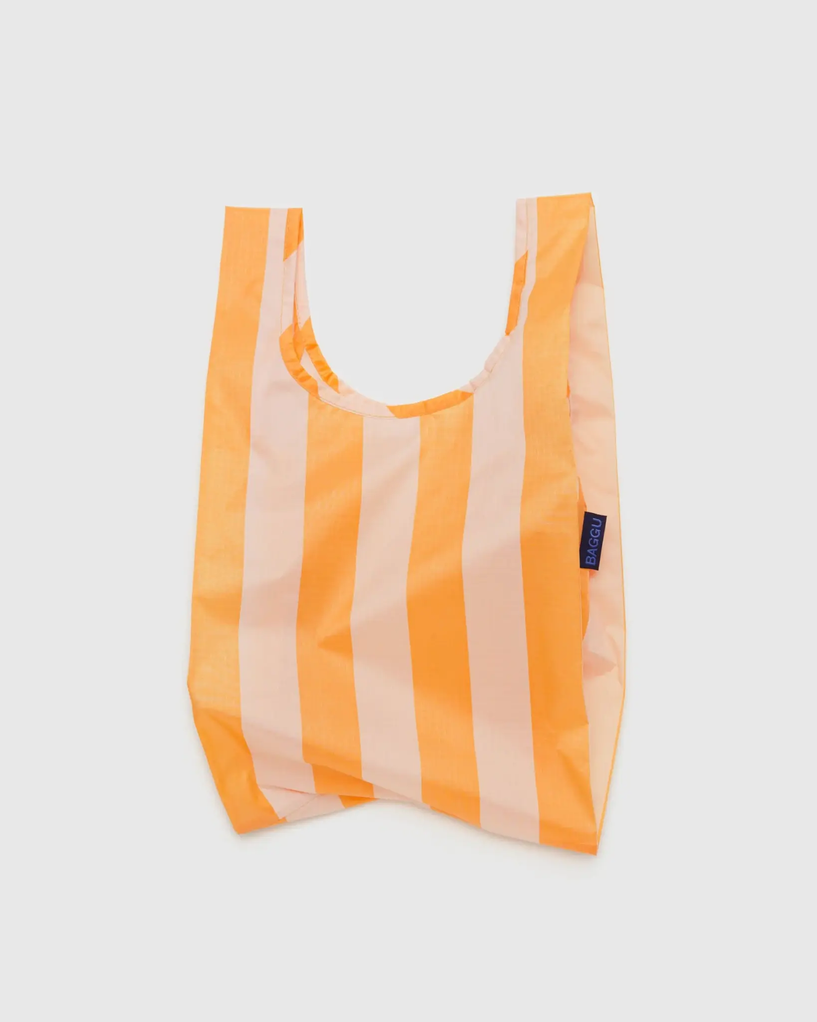 Baggu - BA BA BAG - Baby Baggu Tangerine Wide Stripe Reusable Bag