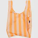 Baggu - BA BA BAG - Tangerine Wide Stripe Standard Baggu Reusable Bag