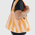 Baggu - BA BA BAG - Tangerine Wide Stripe Standard Baggu Reusable Bag