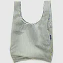 Baggu - BA BA BAG - Avocado Candy Stripe Baggu Standard Reusable Bag