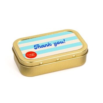 To : From - TOF TOF CASM - Greetings Candle Tin, Lavender Thank You