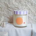 To : From - TOF TOF CASM - Peach + Mango Painted Glass Candle