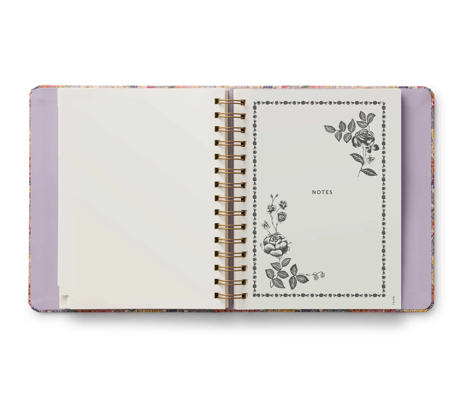 Rifle Paper Co - RP RP AG17 - 2025 Mimi 17-Month Agenda Covered Spiral Planner