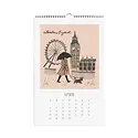 Rifle Paper Co - RP RP CAWA - 2025 Travel Sketchbook Wall Calendar