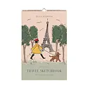 Rifle Paper Co - RP RP CAWA - 2025 Travel Sketchbook Wall Calendar