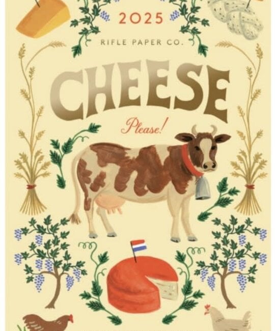 Rifle Paper Co - RP RP CAWA - 2025 Cheese Kitchen Wall Calendar