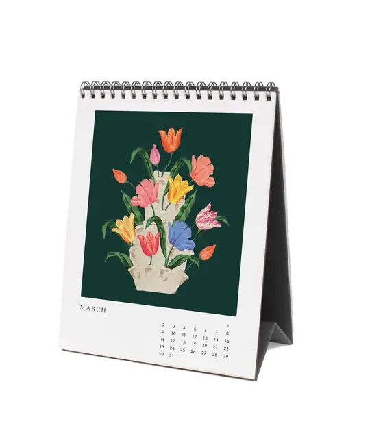 Rifle Paper Co - RP RP CADE - 2025 Flower Studies Desk Calendar