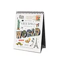 Rifle Paper Co - RP RP CADE - 2025 Greetings from Around the World Travel Desk Calendar