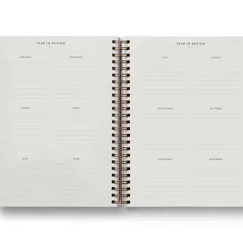 Rifle Paper Co - RP RP AG12 - 2025 Roses 12-Month Softcover Spiral Planner (January Start Agenda)