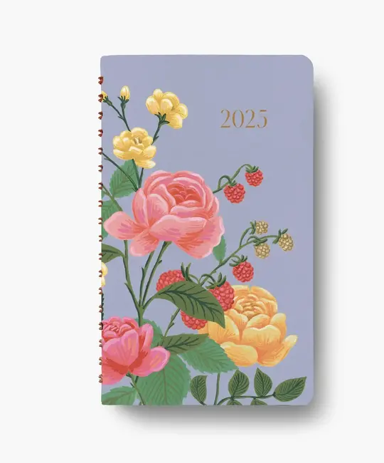 Rifle Paper Co - RP RP AG12 - 2025 Roses 12-Month Spiral Pocket Planner (January Start Agenda)