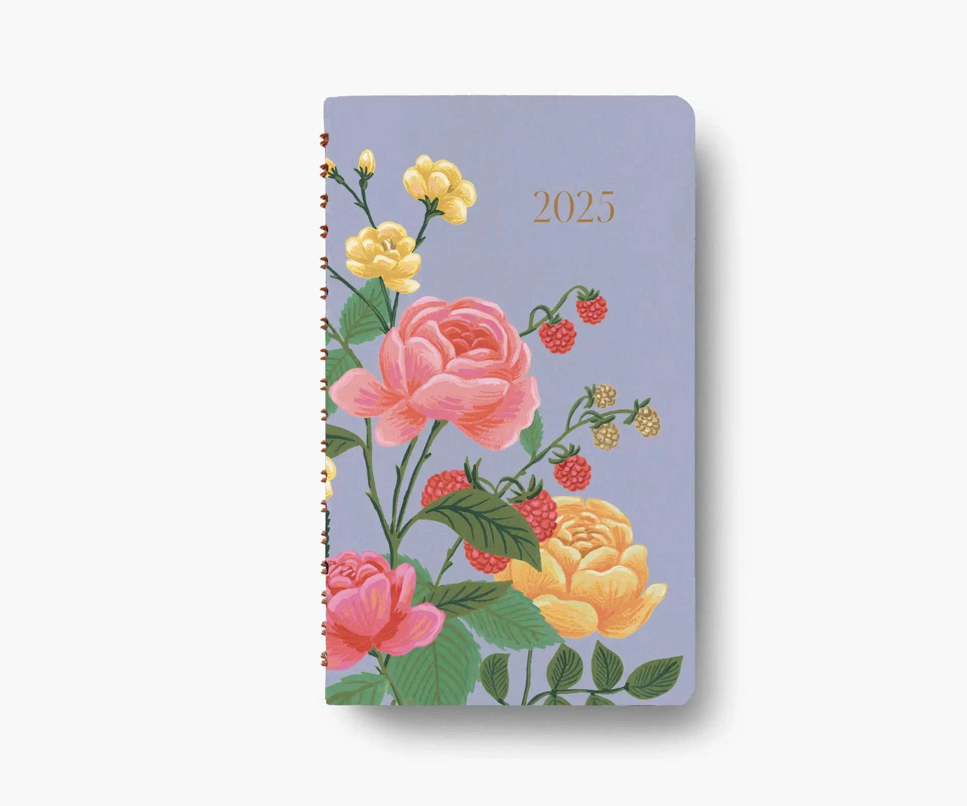 Rifle Paper Co - RP RP AG12 - 2025 Roses 12-Month Spiral Pocket Planner (January Start Agenda)