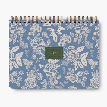 Rifle Paper Co - RP RP AG12 - 2025 English Rose 12-Month Top Spiral Planner (January Start Agenda)