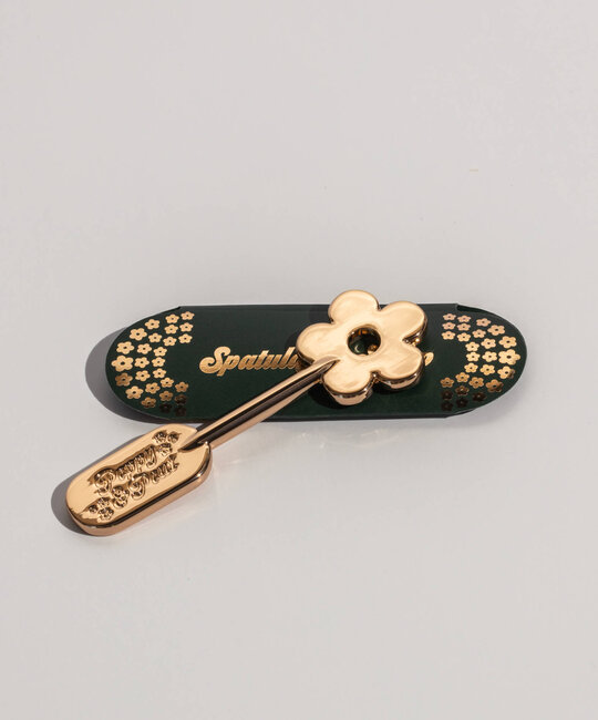 Poppy & Pout - PAP PAP APAT - Lip Care Spatula, Gold Daisy