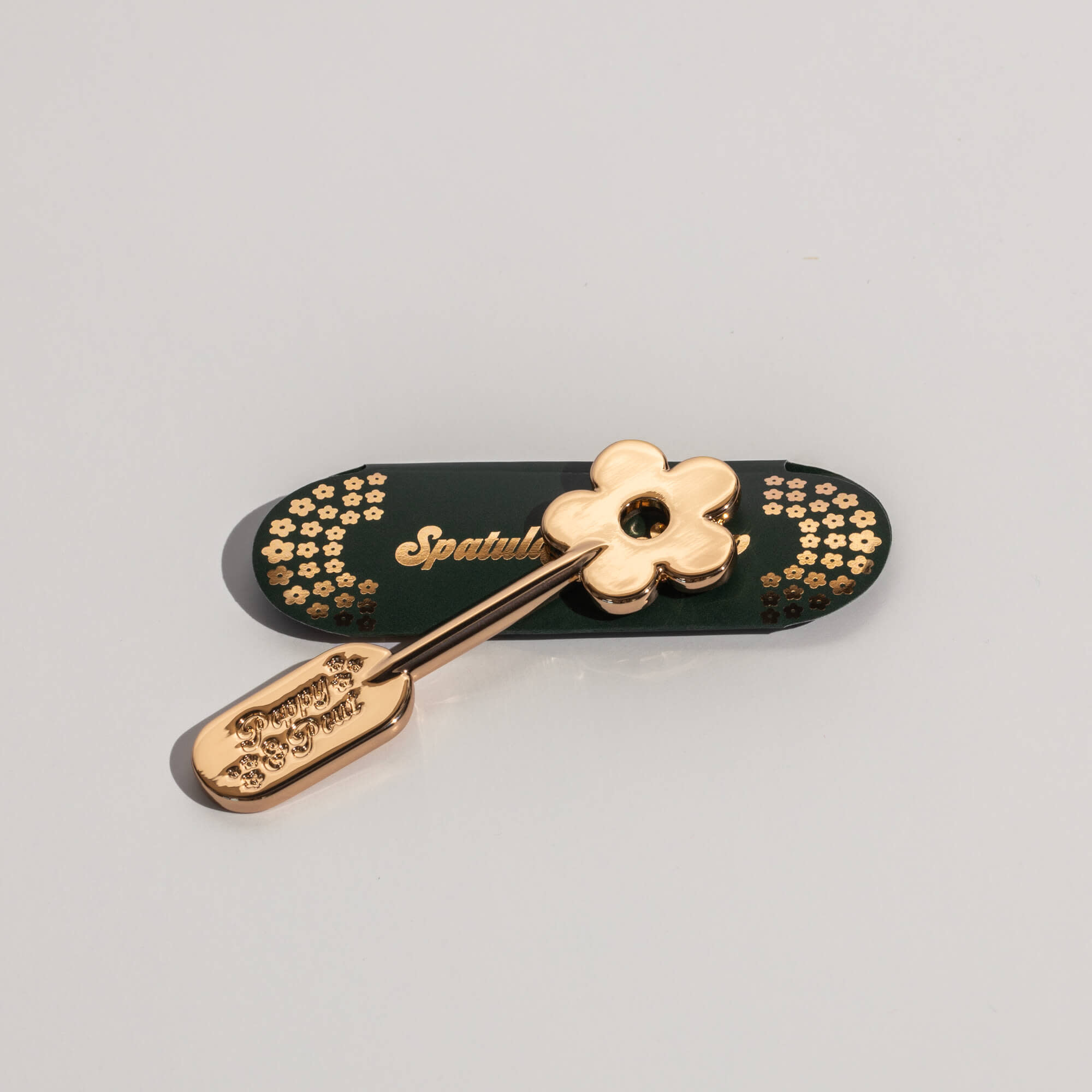 Poppy & Pout - PAP PAP APAT - Lip Care Spatula, Gold Daisy