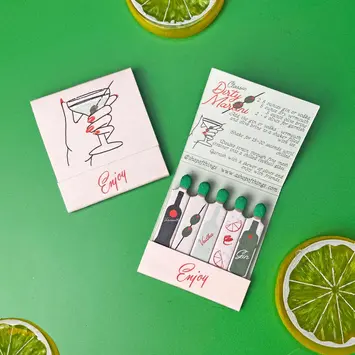 A Shop of Things - ASOT ASOT CAAC - Martini Matchbook