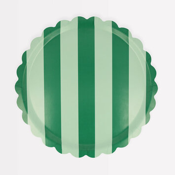 Meri Meri - MEM MEM HG - Green & Mint Stripe Tray