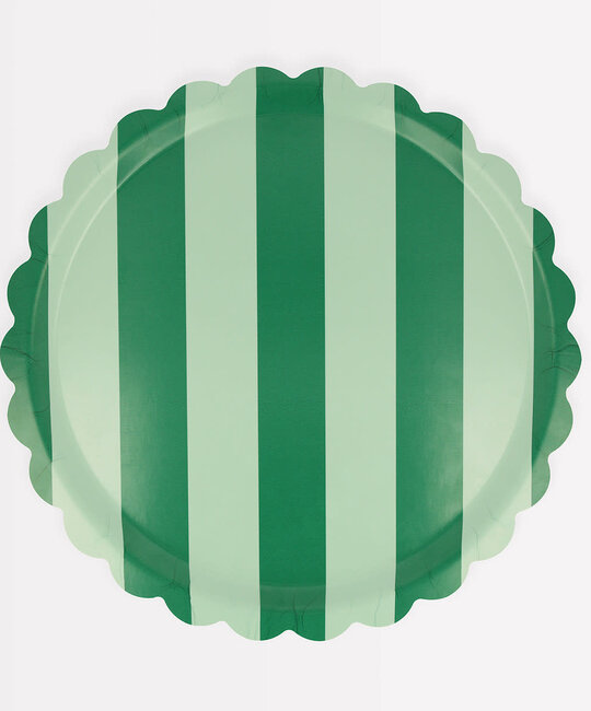 Meri Meri - MEM MEM HG - Green & Mint Stripe Tray