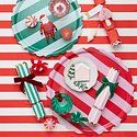 Meri Meri - MEM MEM HG - Green & Mint Stripe Tray