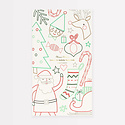Meri Meri - MEM MEM DIY - Christmas Color in Activity Tablecloth
