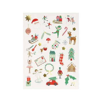 Meri Meri - MEM MEM ST - Mixed Icon Christmas Sticker Sheet